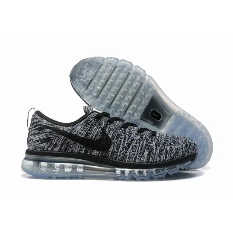 Nike Air Max 2014 Flyknit Grey Black Classic Comfortable Air Cushion Men Women Sports Running Shoes Outdoor Sneakers 620659-105
Nike Air Max 2014 Flyknit Grey Black Classic Comfortable Air Cushion Men Women Sports Running Shoes Outdoor Sneakers 620659-105