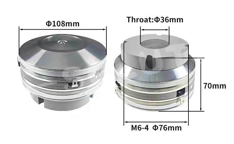2430H Compression Driver Tweeter Double Voice Coil Line Array Professional Neodymium Magnet Metal Shell Tweeter
2430H Compression Driver Tweeter Double Voice Coil Line Array Professional Neodymium Magnet Metal Shell Tweeter