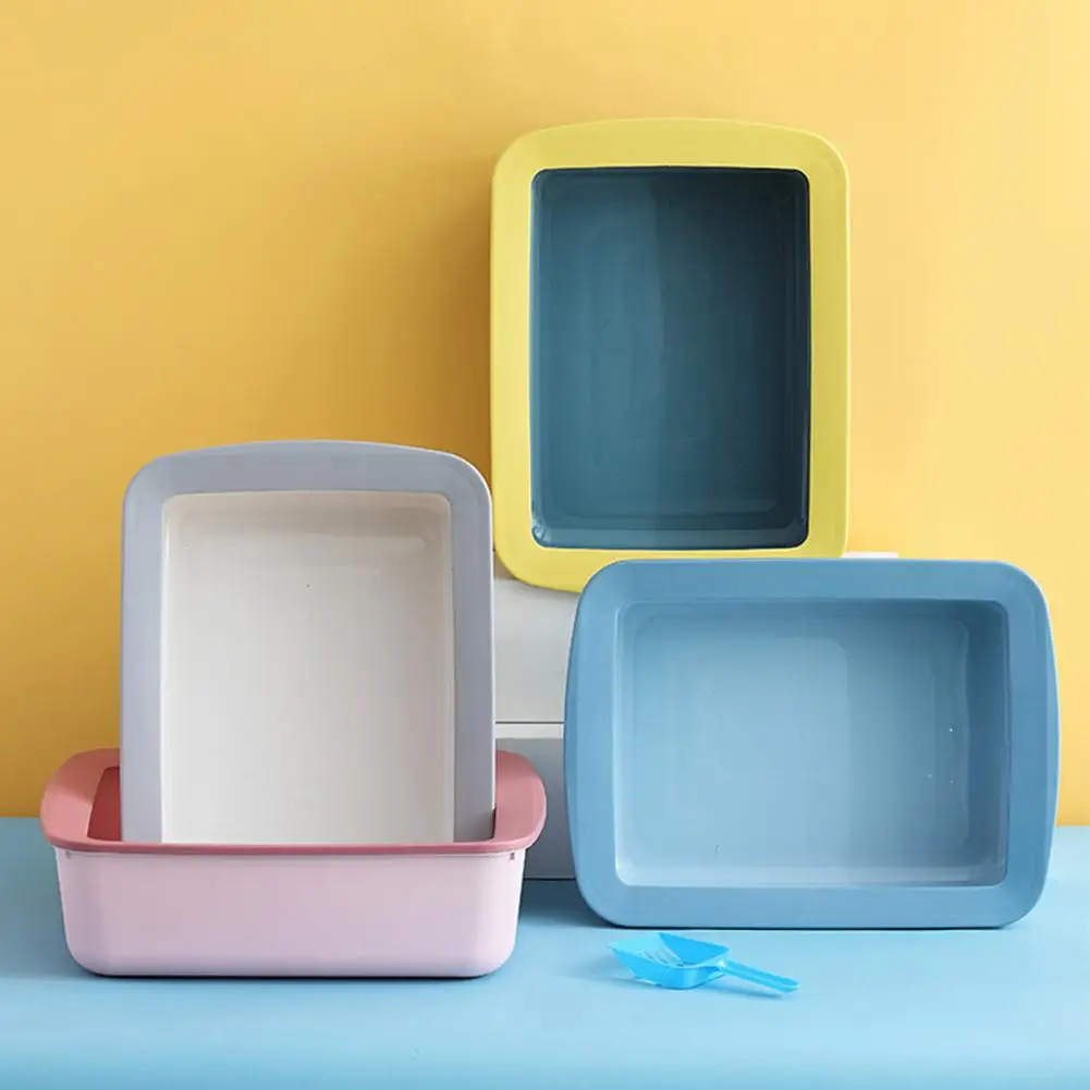 Cat Toilet Useful Semi-closed Design Dirt-resistant Cat Litter Toilet Accessory for Daily Use
Cat Toilet Useful Semi-closed Design Dirt-resistant Cat Litter Toilet Accessory for Daily Use
