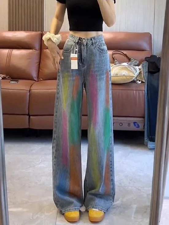 Женские расклешенные джинсы Kawaii, милые, японские, Харадзюку, корейские, эстетические, пастельные, розовые, весенние, светлые, мягкие, белые, фиолетовые, зеленые 
Женские расклешенные джинсы Kawaii, милые, японские, Харадзюку, корейские, эстетические, пастельные, розовые, весенние, светлые, мягкие, белые, фиолетовые, зеленые