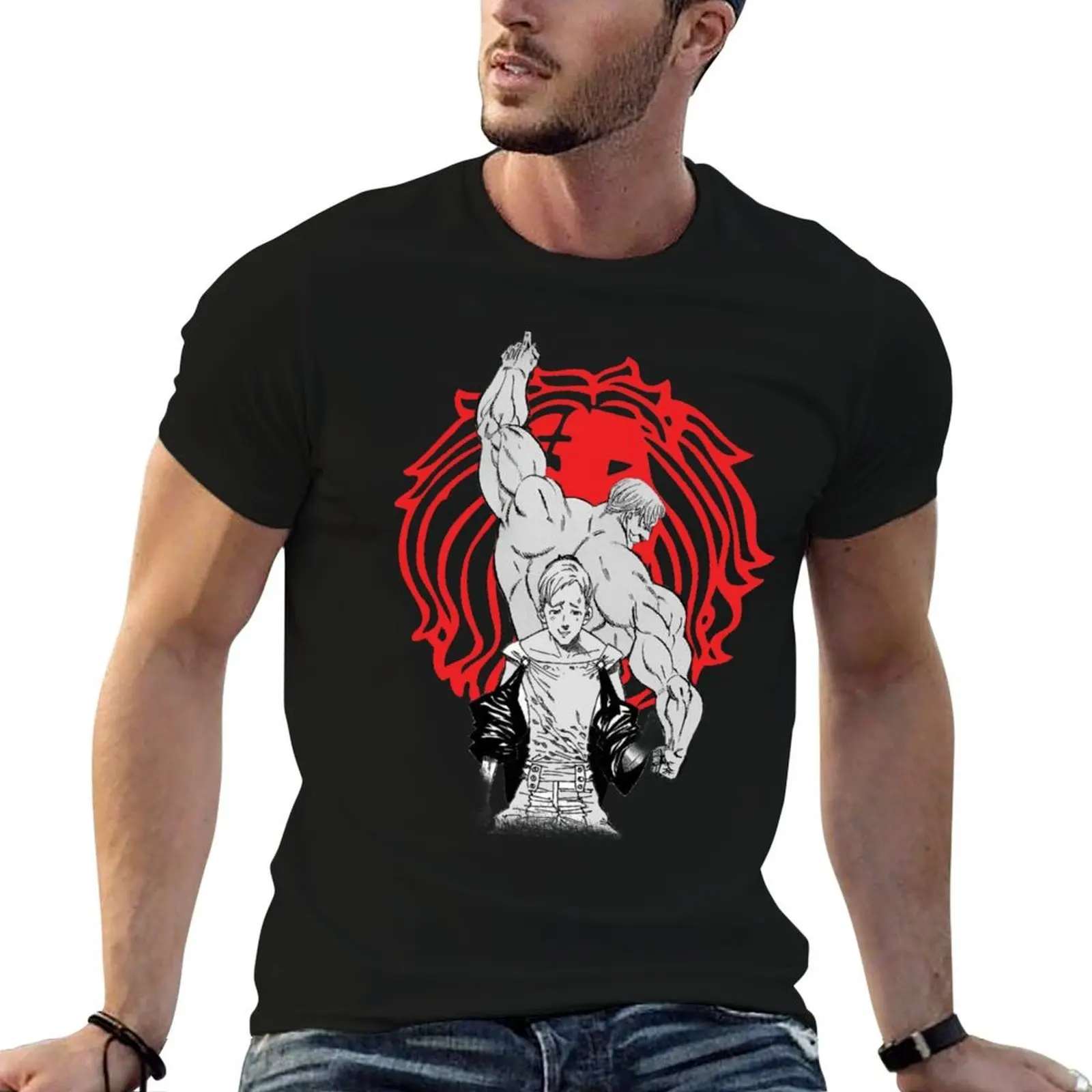 Escanor anime nanatsu no taizai art 2020 T-Shirt t shirt for man 100 percent cotton cotton t shirts man 100% T-Shirt
Escanor anime nanatsu no taizai art 2020 T-Shirt t shirt for man 100 percent cotton cotton t shirts man 100% T-Shirt