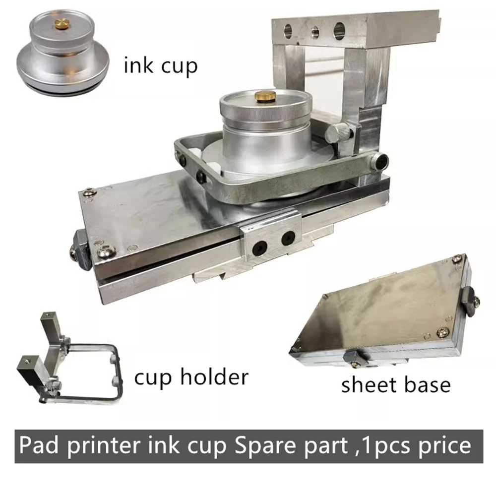 BateRpak 90/100mm Pad printing machine movable Ink Cup Holder,Ink Tank Fixture Pad Printer Spare part,1PCS price
BateRpak 90/100mm Pad printing machine movable Ink Cup Holder,Ink Tank Fixture Pad Printer Spare part,1PCS price