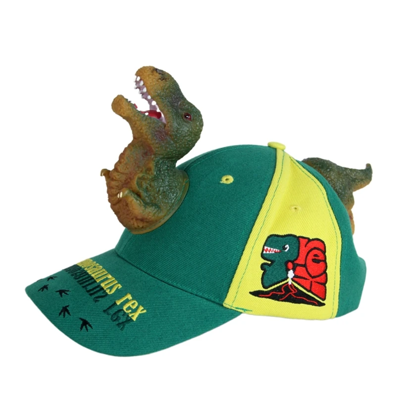Adult Children 3D Cartoon Fierce Dinosaur Cotton Baseball Funny for Sun for Protection Sport Adjustable for Snapback
Adult Children 3D Cartoon Fierce Dinosaur Cotton Baseball Funny for Sun for Protection Sport Adjustable for Snapback