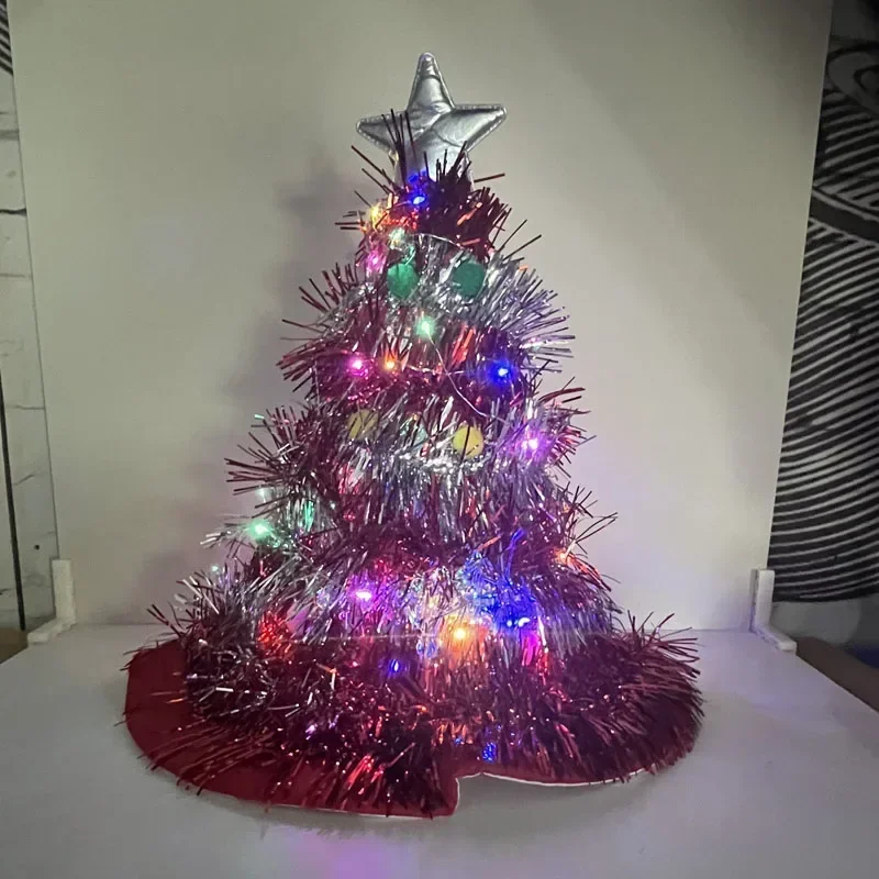 Adult Women Men Santa Hat with Colorful Star and Tinsel for Christmas Dress-up Costume Glow Party Supplies
Adult Women Men Santa Hat with Colorful Star and Tinsel for Christmas Dress-up Costume Glow Party Supplies