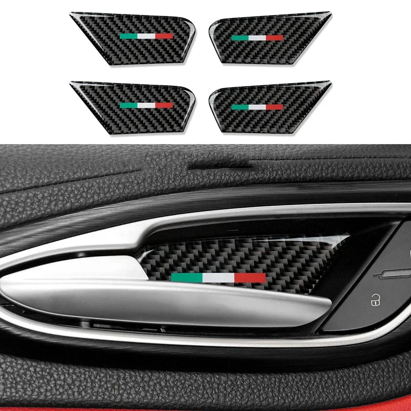 carbon fiber Door inner bowl sticker for Alfa Giulia 952 stelvio 949 door handle cup trim trim car interior accessories
carbon fiber Door inner bowl sticker for Alfa Giulia 952 stelvio 949 door handle cup trim trim car interior accessories