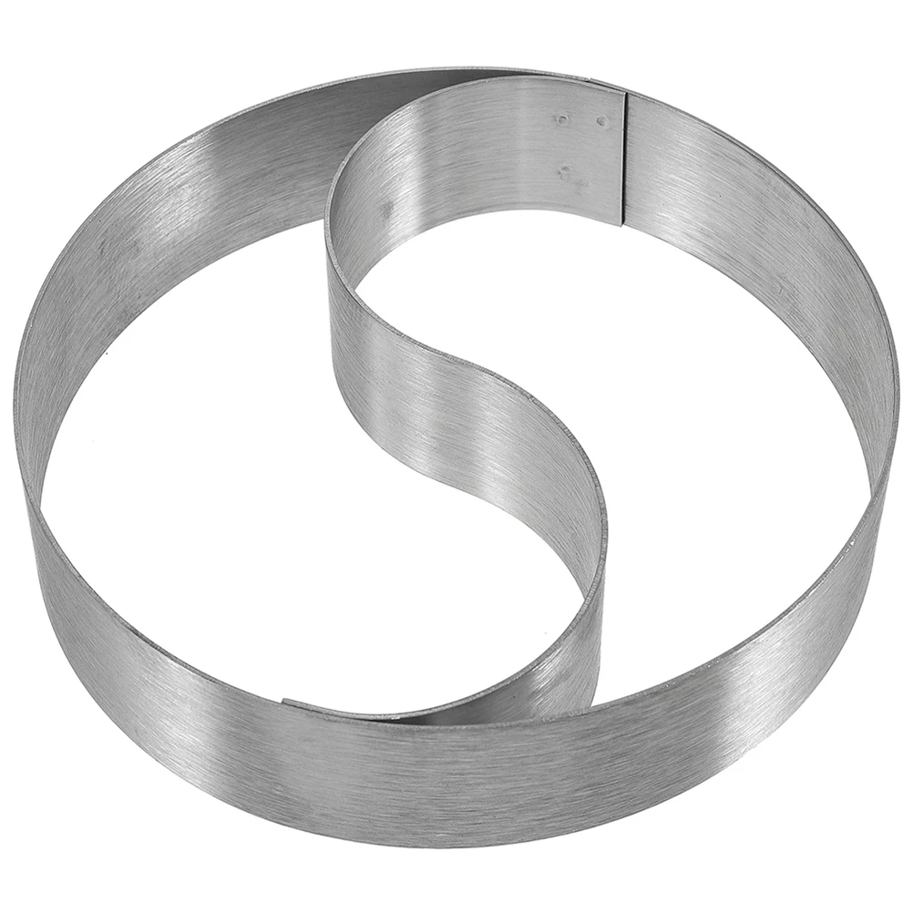 Stainless Steel Baking Mold Tai Chi Shape Kitchen Supplies Phi18x3cm Easy Clean Baking Accessories Rice Ball Maker Cold
Stainless Steel Baking Mold Tai Chi Shape Kitchen Supplies Phi18x3cm Easy Clean Baking Accessories Rice Ball Maker Cold
