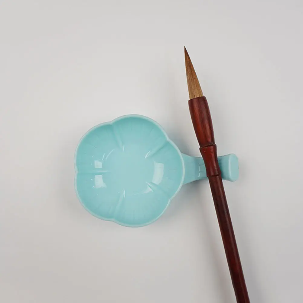 10Pcs Plastic Ink Dish Calligraphy Ink Container Pen Brush Holder Sky Blue Plum Blossom Shape Compact Calligraphy Brush Holder
10Pcs Plastic Ink Dish Calligraphy Ink Container Pen Brush Holder Sky Blue Plum Blossom Shape Compact Calligraphy Brush Holder