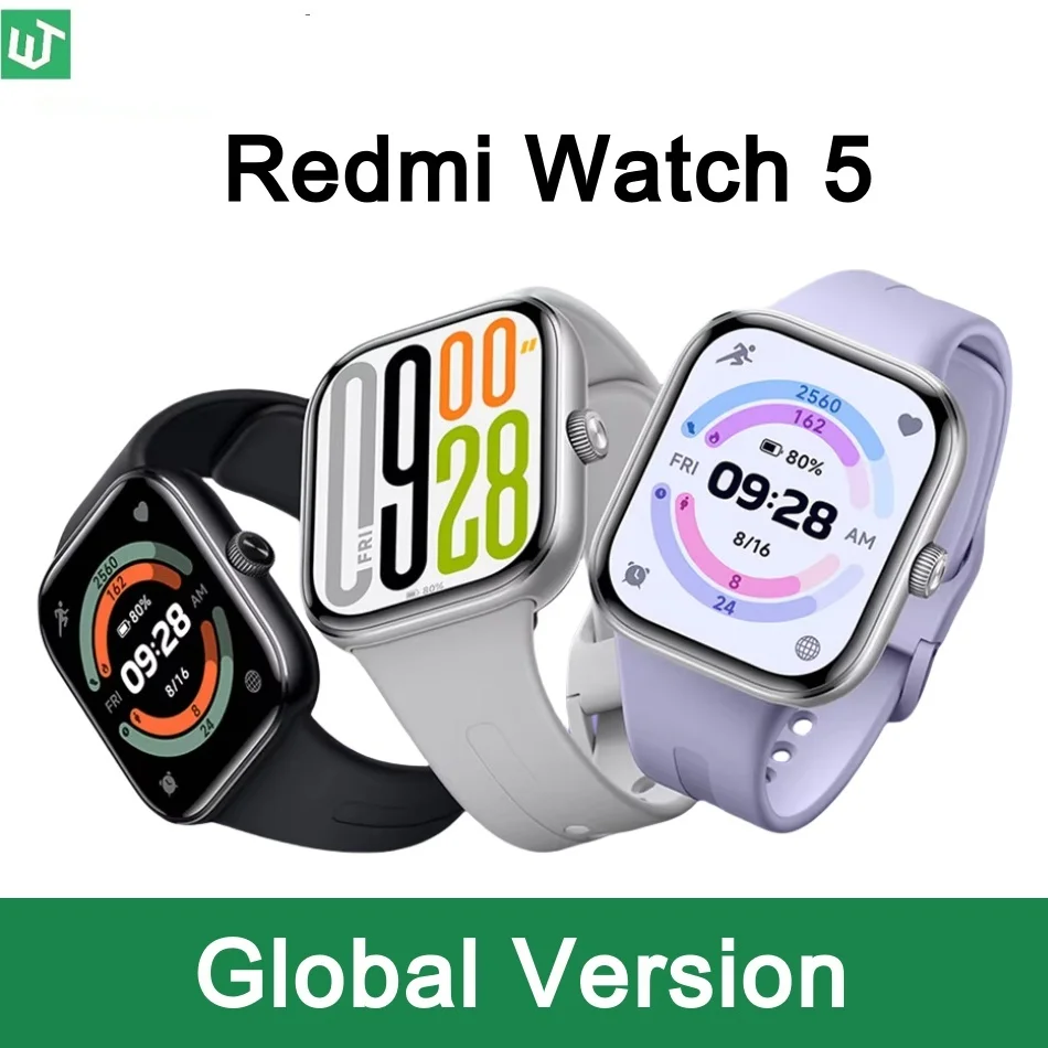 Глобальная версия Xiaomi Redmi Watch 5, умные часы, Bluetooth-вызовы, дисплей 2,07 дюйма, спортивный режим, мониторинг здоровья, аккумулятор 550 мАч
Глобальная версия Xiaomi Redmi Watch 5, умные часы, Bluetooth-вызовы, дисплей 2,07 дюйма, спортивный режим, мониторинг здоровья, аккумулятор 550 мАч