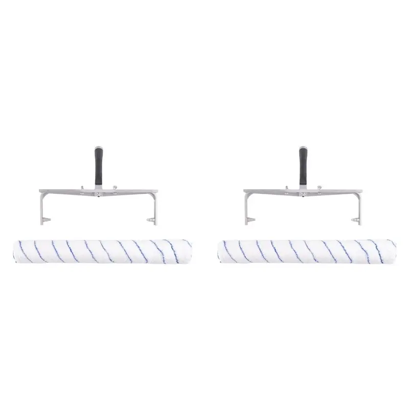 A53Q-2 Set 18Inch Paint Roller Brush Aluminum Alloy Roller Frame Painting Handle Tool For Wall Decorative House Tool Support
A53Q-2 Set 18Inch Paint Roller Brush Aluminum Alloy Roller Frame Painting Handle Tool For Wall Decorative House Tool Support