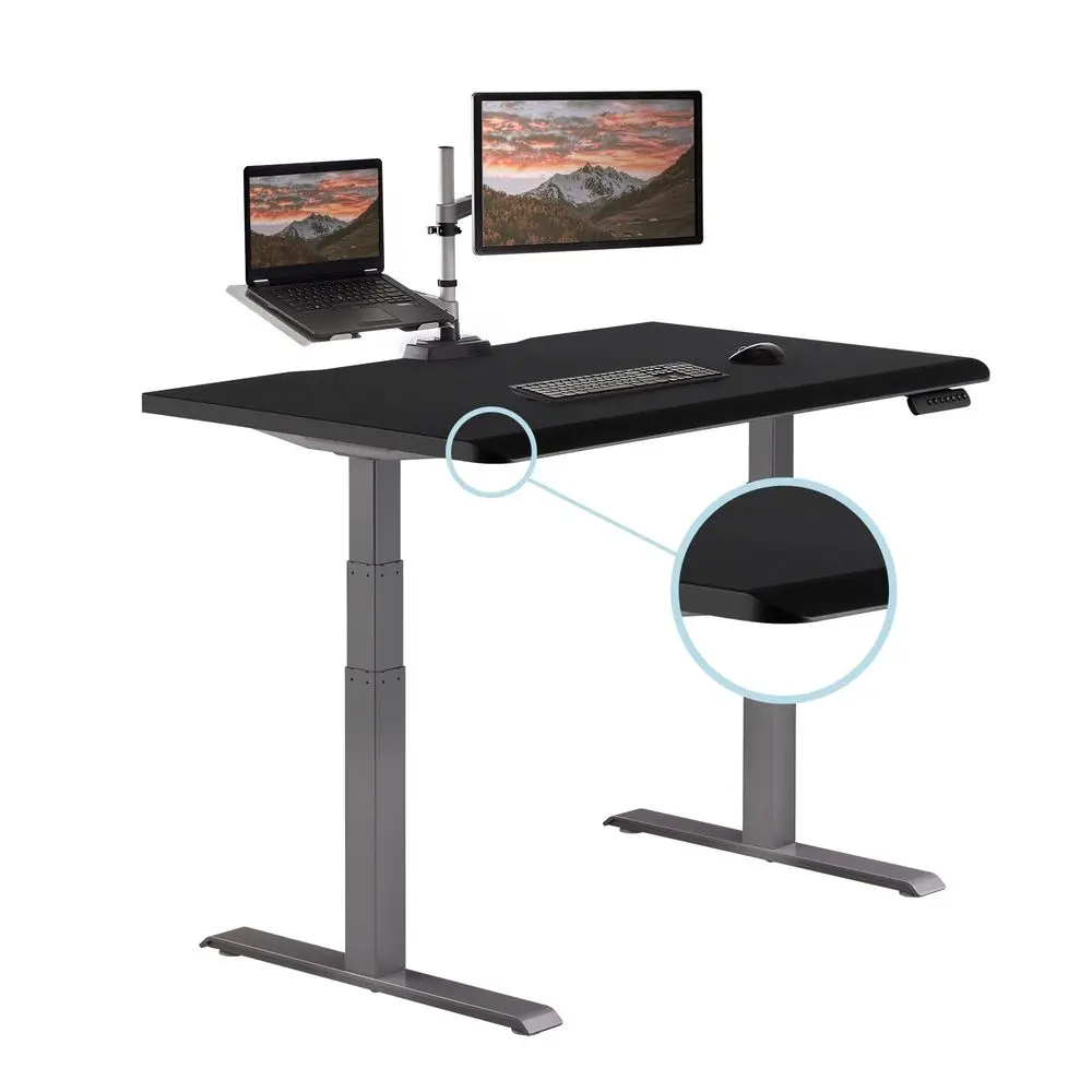 ComfortEdge 48x30 Inch Electric Standing Desk Height Adjustable Sit Stand Desk with Memory Presets, Sloped Edge, 220 LB Capacit
ComfortEdge 48x30 Inch Electric Standing Desk Height Adjustable Sit Stand Desk with Memory Presets, Sloped Edge, 220 LB Capacit