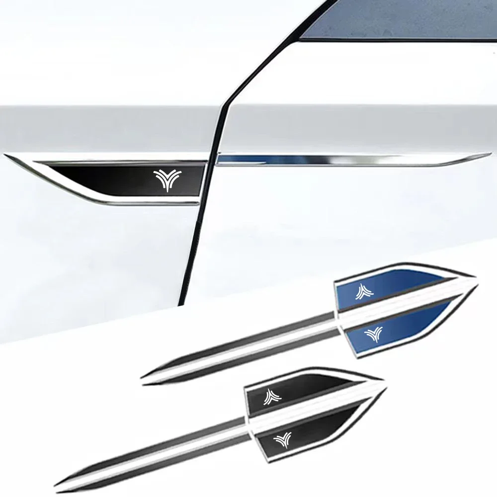 2X Car Body Fender Side Metal Chrome Zinc Alloy Knife Side Emblem 3D Sticker For NETA V Nezha U Nezha NO1 Styling Accessories
2X Car Body Fender Side Metal Chrome Zinc Alloy Knife Side Emblem 3D Sticker For NETA V Nezha U Nezha NO1 Styling Accessories