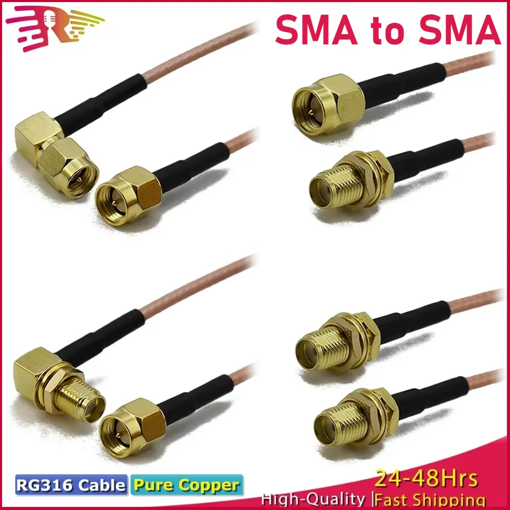 Премиум RG316 SMA к SMA штекерному разъему Женский RF Коаксиальный удлинительный кабель с косичкой Прямой прямоугольный соединительный провод с низкими потерями
Премиум RG316 SMA к SMA штекерному разъему Женский RF Коаксиальный удлинительный кабель с косичкой Прямой прямоугольный соединительный провод с низкими потерями