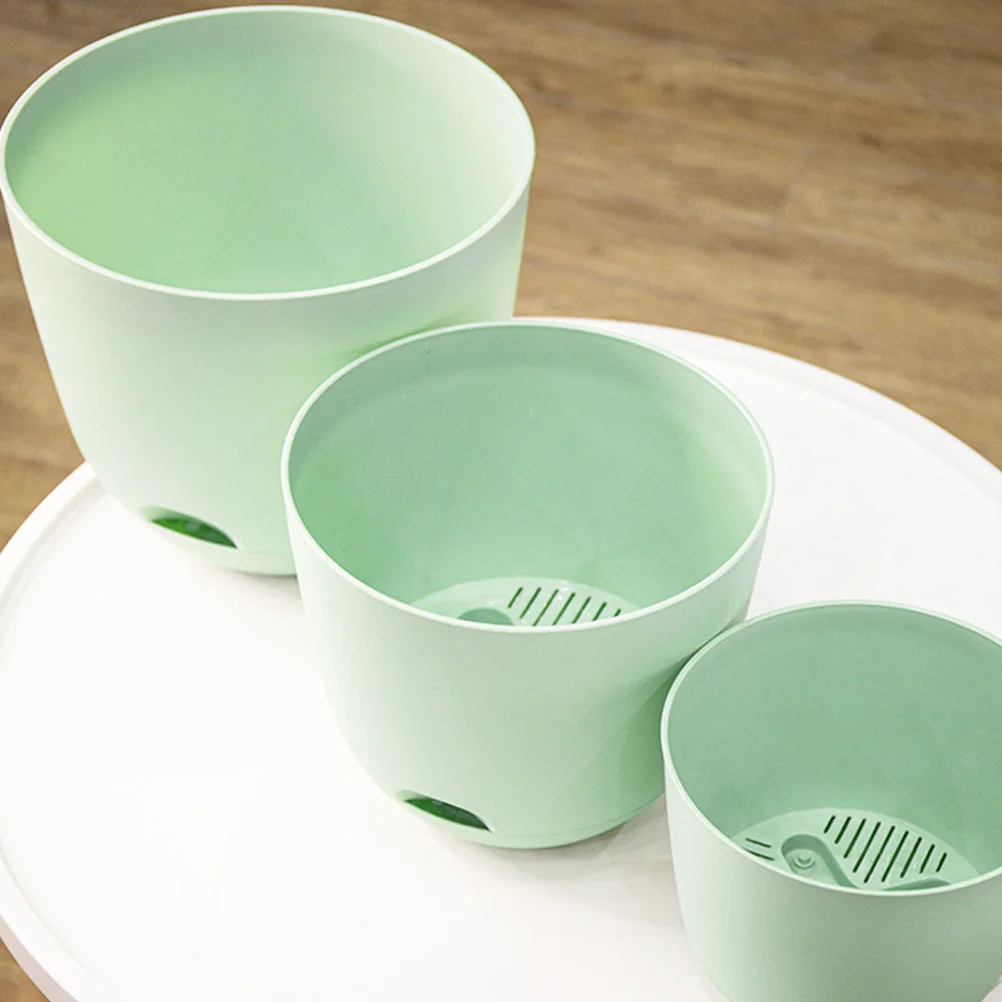 2 Pcs Self Watering Flower Pot Planters for Plants Pots with Drainage Holes Indoor
2 Pcs Self Watering Flower Pot Planters for Plants Pots with Drainage Holes Indoor