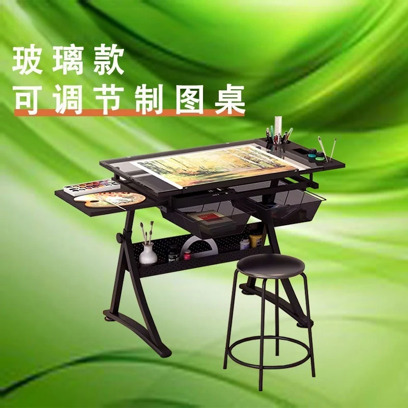 Art drawing table Solid wood painting workbench, professional puzzle building drawing table
Art drawing table Solid wood painting workbench, professional puzzle building drawing table