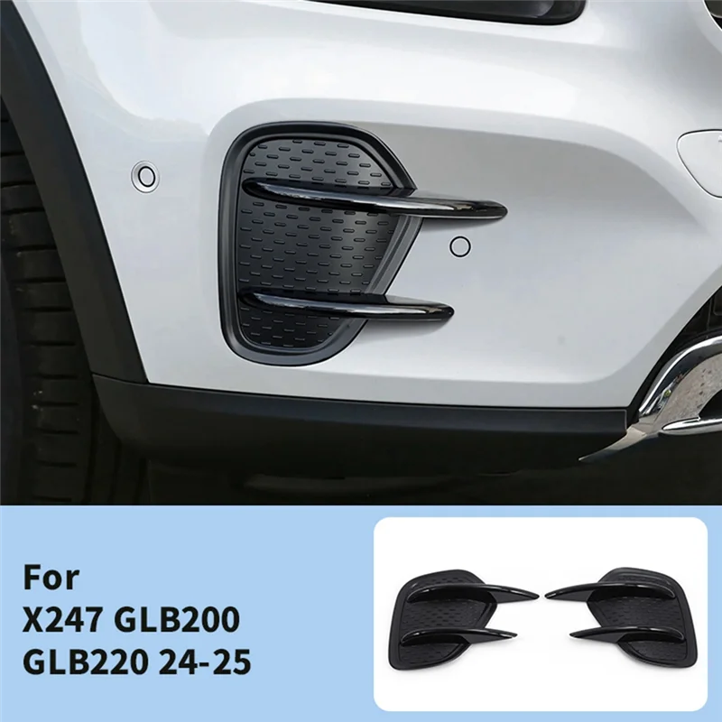1Pair Front Bumper Splitter Trim Cover For Mercedes Benz X247 Glb200 Glb220 24-25 Fog Lamp Air Knife Lip Spoiler Cover
1Pair Front Bumper Splitter Trim Cover For Mercedes Benz X247 Glb200 Glb220 24-25 Fog Lamp Air Knife Lip Spoiler Cover