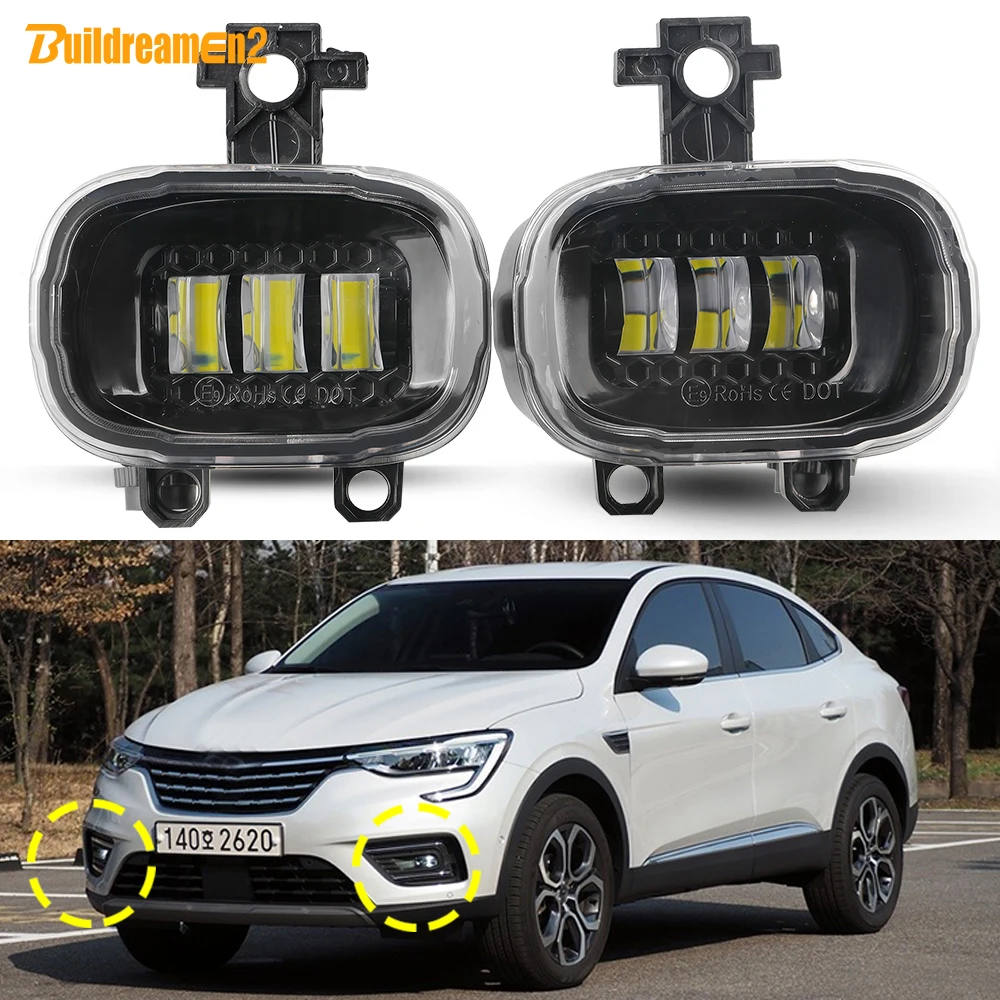 2 X 30W H11 Car Canbus Fog Light Daylight For Renault Arkana Samsung XM3 CMF-B (LJL) 2020 2021 2022 2023 2024 (Not fit B0+ LJC)
2 X 30W H11 Car Canbus Fog Light Daylight For Renault Arkana Samsung XM3 CMF-B (LJL) 2020 2021 2022 2023 2024 (Not fit B0+ LJC)