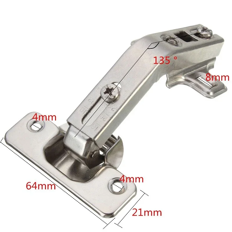 135° Degree Corner Folded Cabinet Door Hinges Kitchen Bathroom Cupboard
135° Degree Corner Folded Cabinet Door Hinges Kitchen Bathroom Cupboard