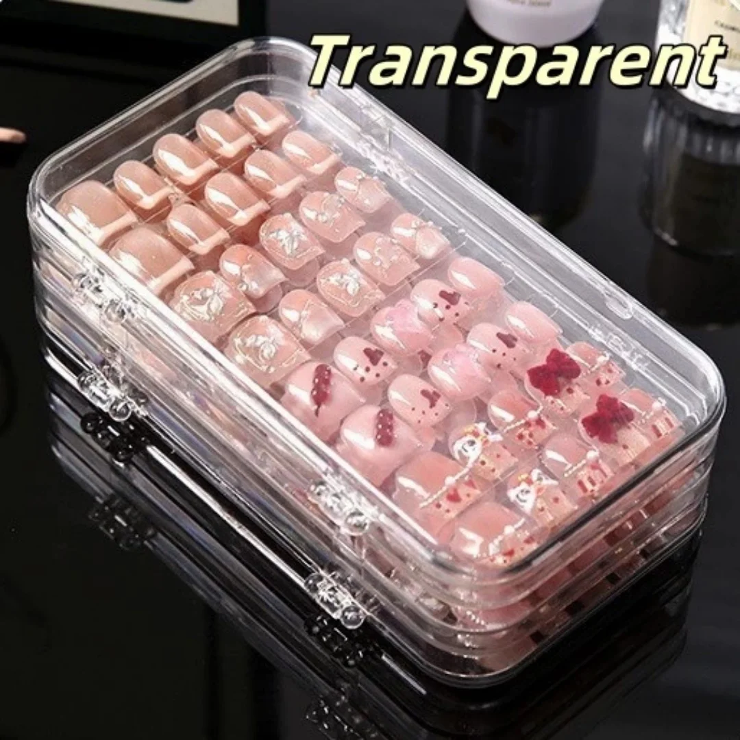 1PCS Nail Storage Acrylic Boxes Transparent Clear Nail Boxes Jewelry Storage Tool&Accessories No Include Nail Tips
1PCS Nail Storage Acrylic Boxes Transparent Clear Nail Boxes Jewelry Storage Tool&Accessories No Include Nail Tips