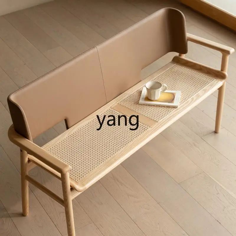 LMMRattan Bench Chair Double Dining Room Solid Wood Home Casual Simple Bench
LMMRattan Bench Chair Double Dining Room Solid Wood Home Casual Simple Bench
