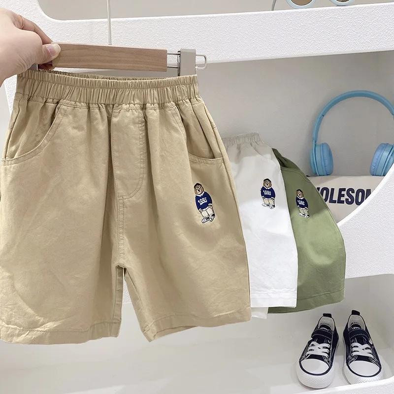 Boys Short Pants Kids Capris Shorts Teens Cartoon Trousers with Pocket Outerwear 2025 Summer Children Clothes Casual
Boys Short Pants Kids Capris Shorts Teens Cartoon Trousers with Pocket Outerwear 2025 Summer Children Clothes Casual