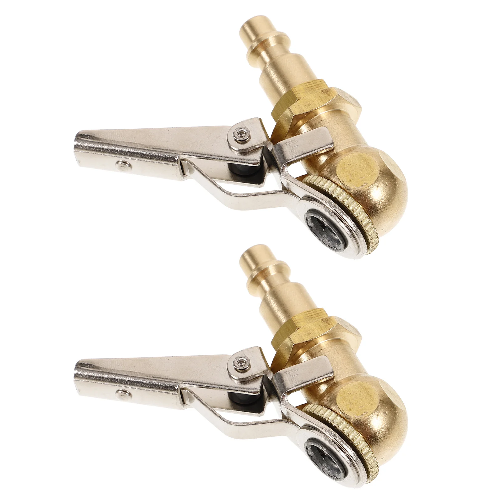 2pcs Tire Inflator Chuck Air Compressor Copper Connector Internal Thread Clamp Valve For Tires Quick Connect Inflate Locking
2pcs Tire Inflator Chuck Air Compressor Copper Connector Internal Thread Clamp Valve For Tires Quick Connect Inflate Locking