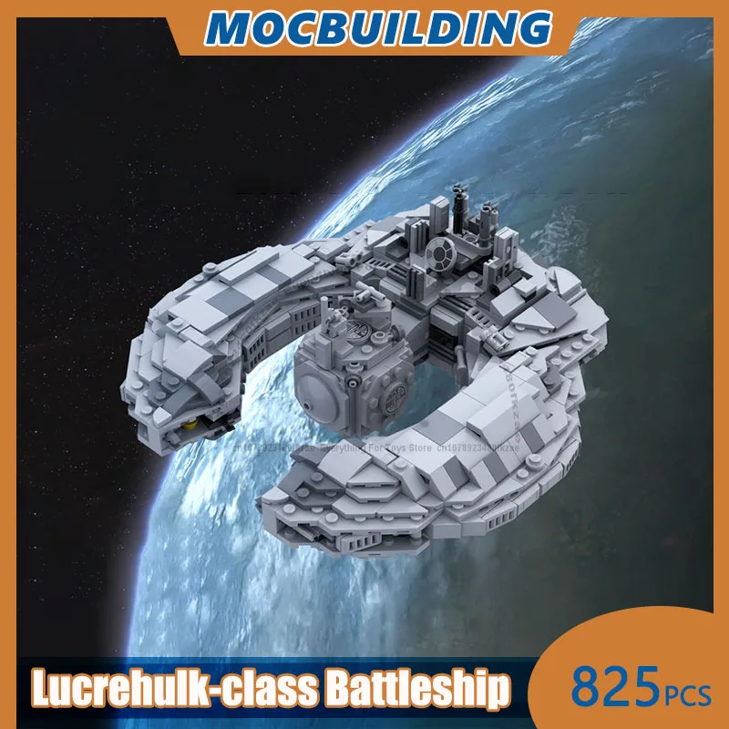 MOC Building Blocks Lucrehulk-class Battleship Model with Stand DIY Assemble Bricks Space Collection Display Toys Gifts 825PCS
MOC Building Blocks Lucrehulk-class Battleship Model with Stand DIY Assemble Bricks Space Collection Display Toys Gifts 825PCS