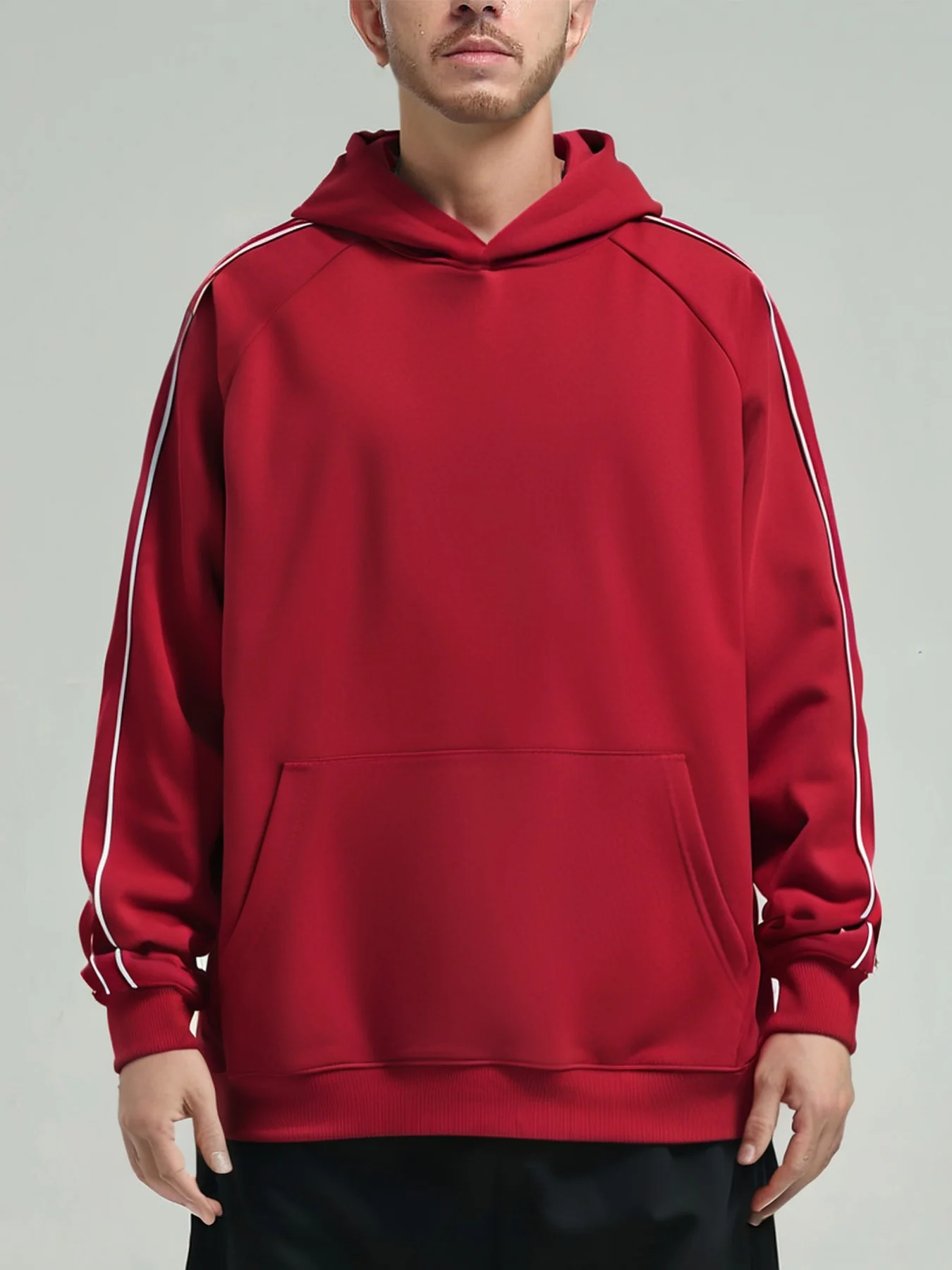 New autumn and winter men's and women's same long-sleeved hooded loose, comfortable and versatile casual sports sweater
New autumn and winter men's and women's same long-sleeved hooded loose, comfortable and versatile casual sports sweater