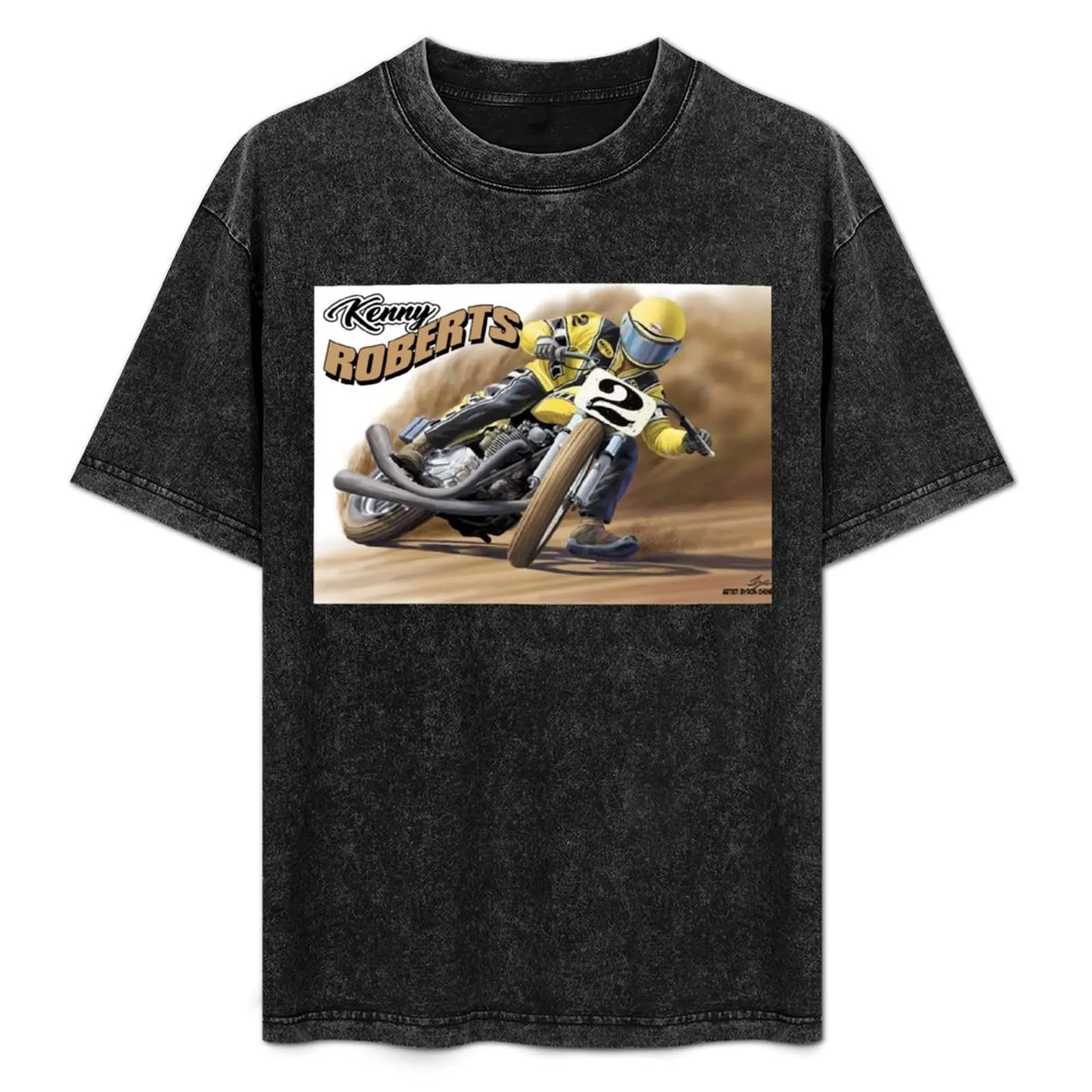 Ken Roberts Flat Track T-Shirt Fitness Quick Dry Short Sleeve Top
Ken Roberts Flat Track T-Shirt Fitness Quick Dry Short Sleeve Top