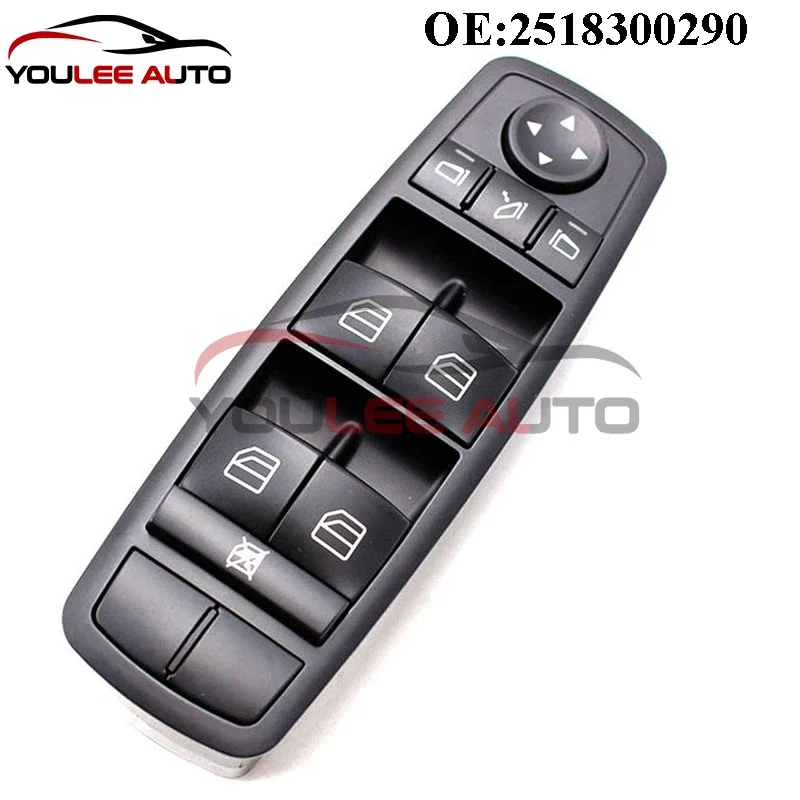 2518300290 A2518300290 Front Left Master Power Window Switch For Mercedes-Benz GL320 ML350 R500 X164 W164 W251 Car Parts
2518300290 A2518300290 Front Left Master Power Window Switch For Mercedes-Benz GL320 ML350 R500 X164 W164 W251 Car Parts