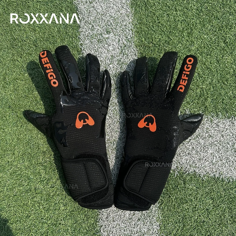 ROXXANA Latex Football Goalkeeper Gloves High Quality Anti-Slip Protective Training Match All Gender Youth Football Equipment
ROXXANA Latex Football Goalkeeper Gloves High Quality Anti-Slip Protective Training Match All Gender Youth Football Equipment