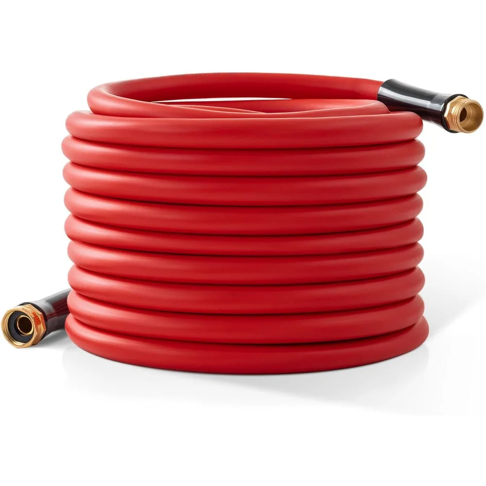 US Shipping 50 ft 5/8 Inch Garden Hose Flexible Lightweight All Weather Hot Cold Water Hose Upgraded Rubber 600 PSI Burst 3/4
US Shipping 50 ft 5/8 Inch Garden Hose Flexible Lightweight All Weather Hot Cold Water Hose Upgraded Rubber 600 PSI Burst 3/4