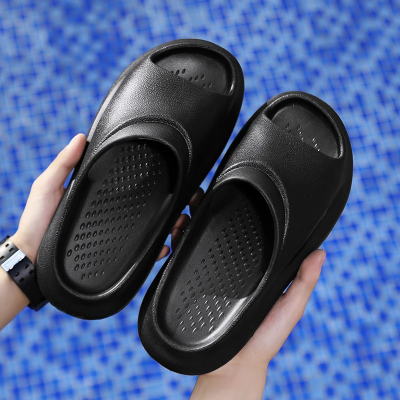 Summer Shoes Man Slippers Indoor EVA Soft Bottom Bathroom Sandals Beach Shoes Comfortable New Flat Wear-Resistant Outdoor Bath
Summer Shoes Man Slippers Indoor EVA Soft Bottom Bathroom Sandals Beach Shoes Comfortable New Flat Wear-Resistant Outdoor Bath