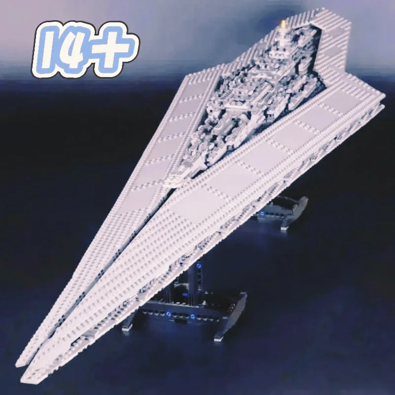 In Stock 3152PCS DIY Star Film Model Starship Super Destroyer Assembly Kit Compatible Birthday Presents for Friends
In Stock 3152PCS DIY Star Film Model Starship Super Destroyer Assembly Kit Compatible Birthday Presents for Friends