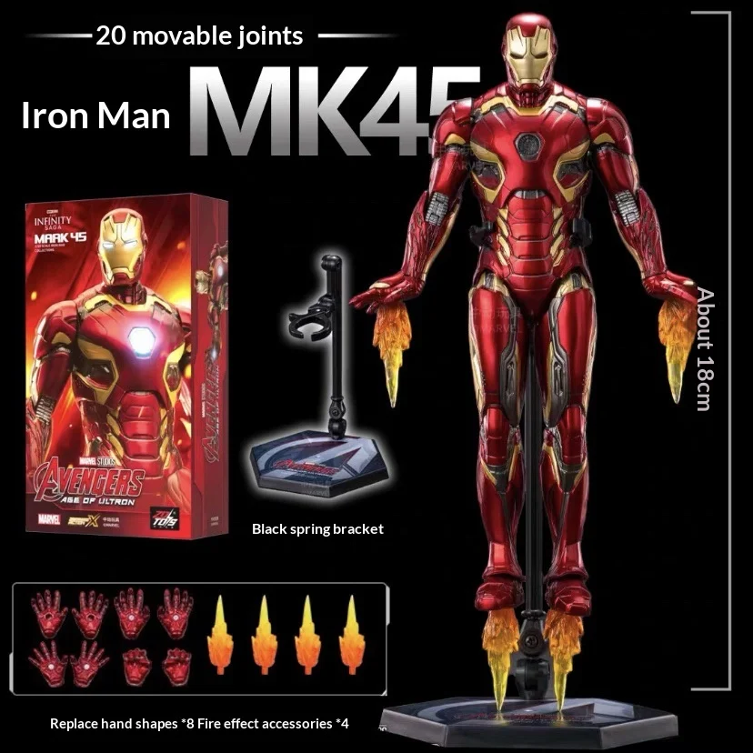 Original Marvel Iron Man Mark MK 1-7 Tony Stark Collection Model Action Figure Toy Birthday Gift
Original Marvel Iron Man Mark MK 1-7 Tony Stark Collection Model Action Figure Toy Birthday Gift