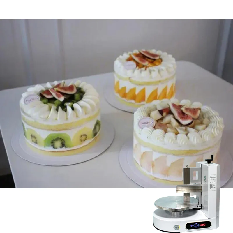 Pastry Butter Cake Bread Cream Baking Decoration Spreader Birthday Cake Making Smoothing Coating Machine 220V
Pastry Butter Cake Bread Cream Baking Decoration Spreader Birthday Cake Making Smoothing Coating Machine 220V