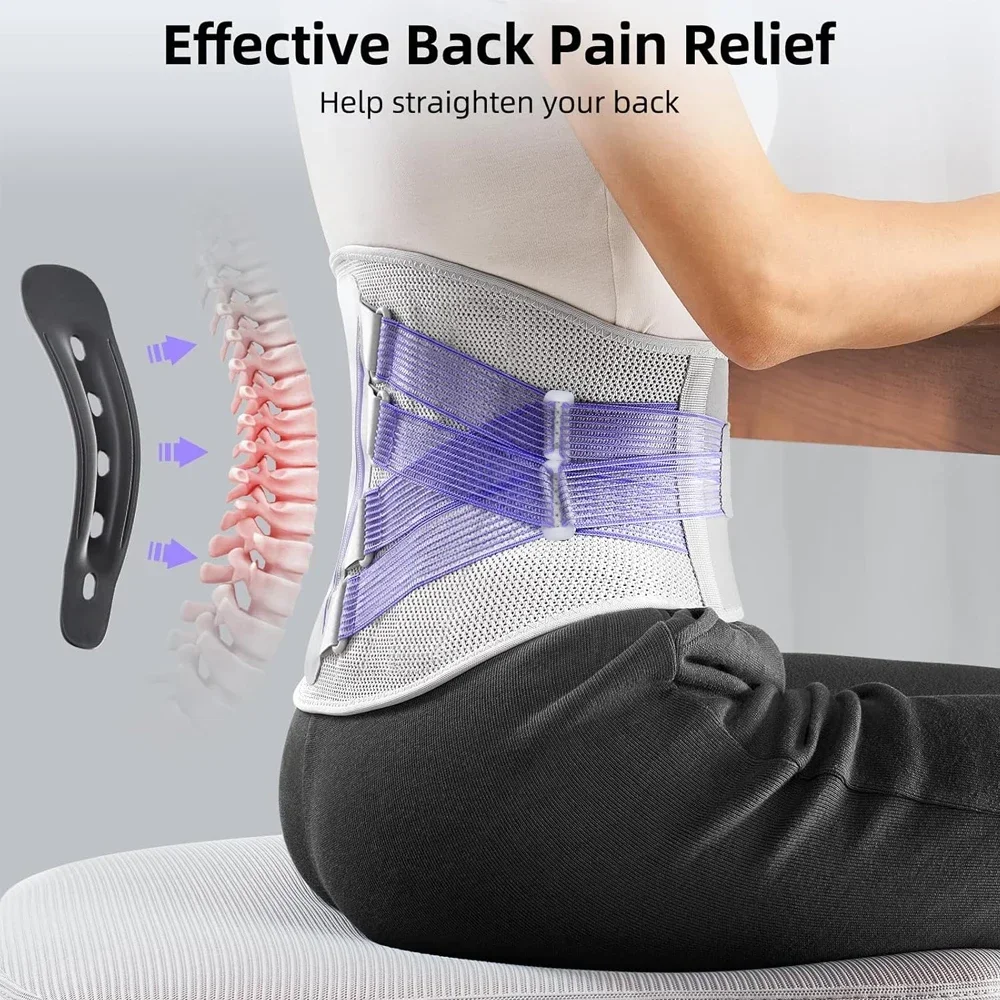 1PCS Lower Back Brace for Men & Women - Lumbar Support Belt for Sciatica, Heavy Lifting, and Pain Relief
1PCS Lower Back Brace for Men & Women - Lumbar Support Belt for Sciatica, Heavy Lifting, and Pain Relief