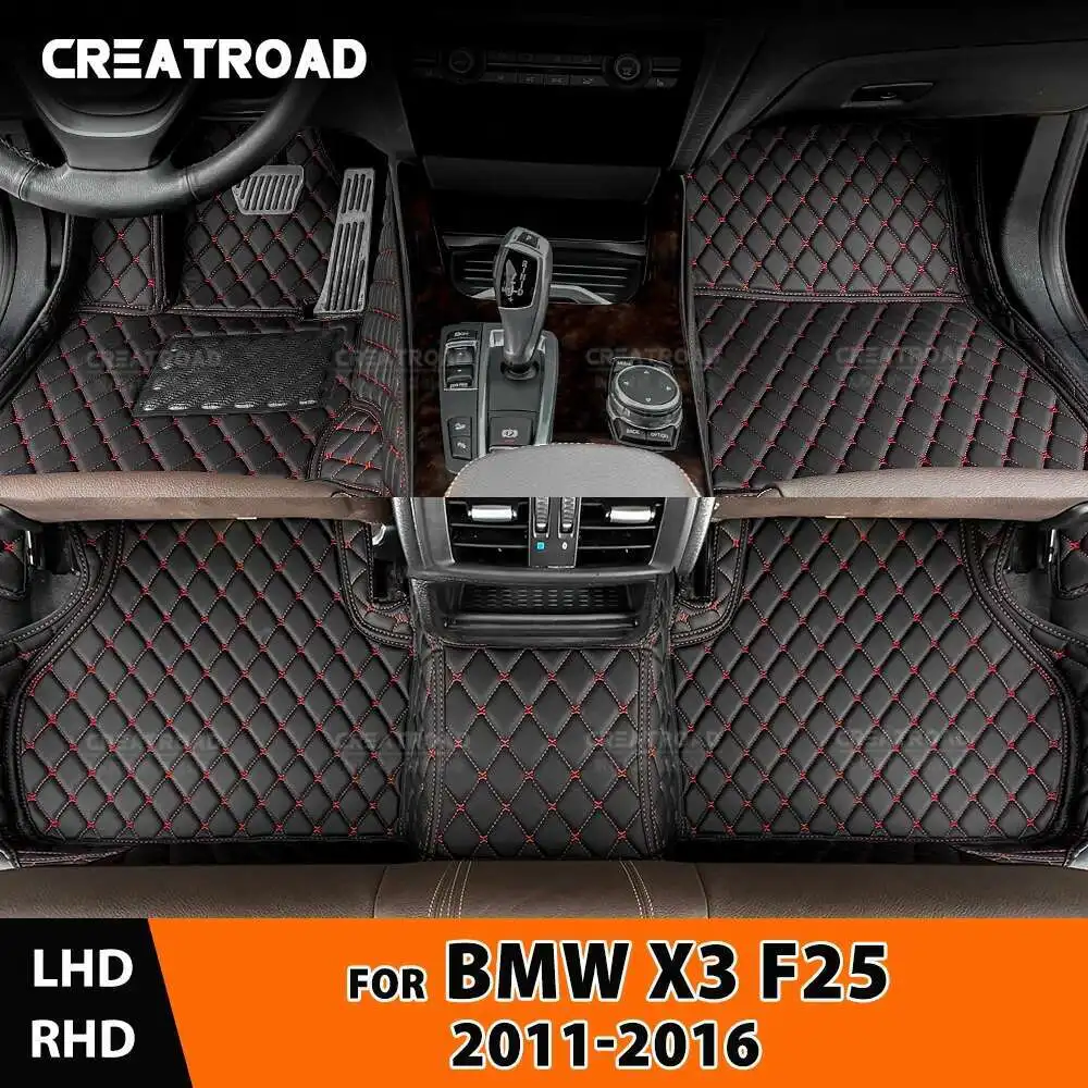 Автомобильные коврики для BMW X3 F25 2011 2012 2013 2014 2015 2016, автомобильные подушечки для ног на заказ, автомобильный ковер, аксессуары для интерьера
Автомобильные коврики для BMW X3 F25 2011 2012 2013 2014 2015 2016, автомобильные подушечки для ног на заказ, автомобильный ковер, аксессуары для интерьера