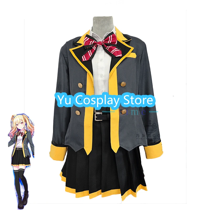 Tenma Saki Cosplay Costumes Game Project Sekai Cosplay High School Uniforms Halloween Party Suit Custom Made
Tenma Saki Cosplay Costumes Game Project Sekai Cosplay High School Uniforms Halloween Party Suit Custom Made