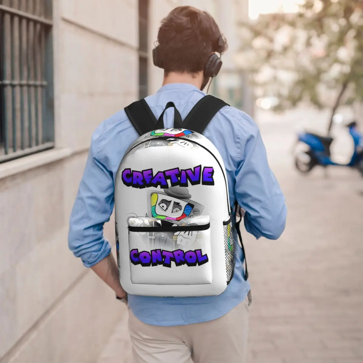 Creative Control (Mr. Puzzles) (Transparent Version) Backpack BookBag Children School Bag Computer Shoulder Bags for Men Women
Creative Control (Mr. Puzzles) (Transparent Version) Backpack BookBag Children School Bag Computer Shoulder Bags for Men Women