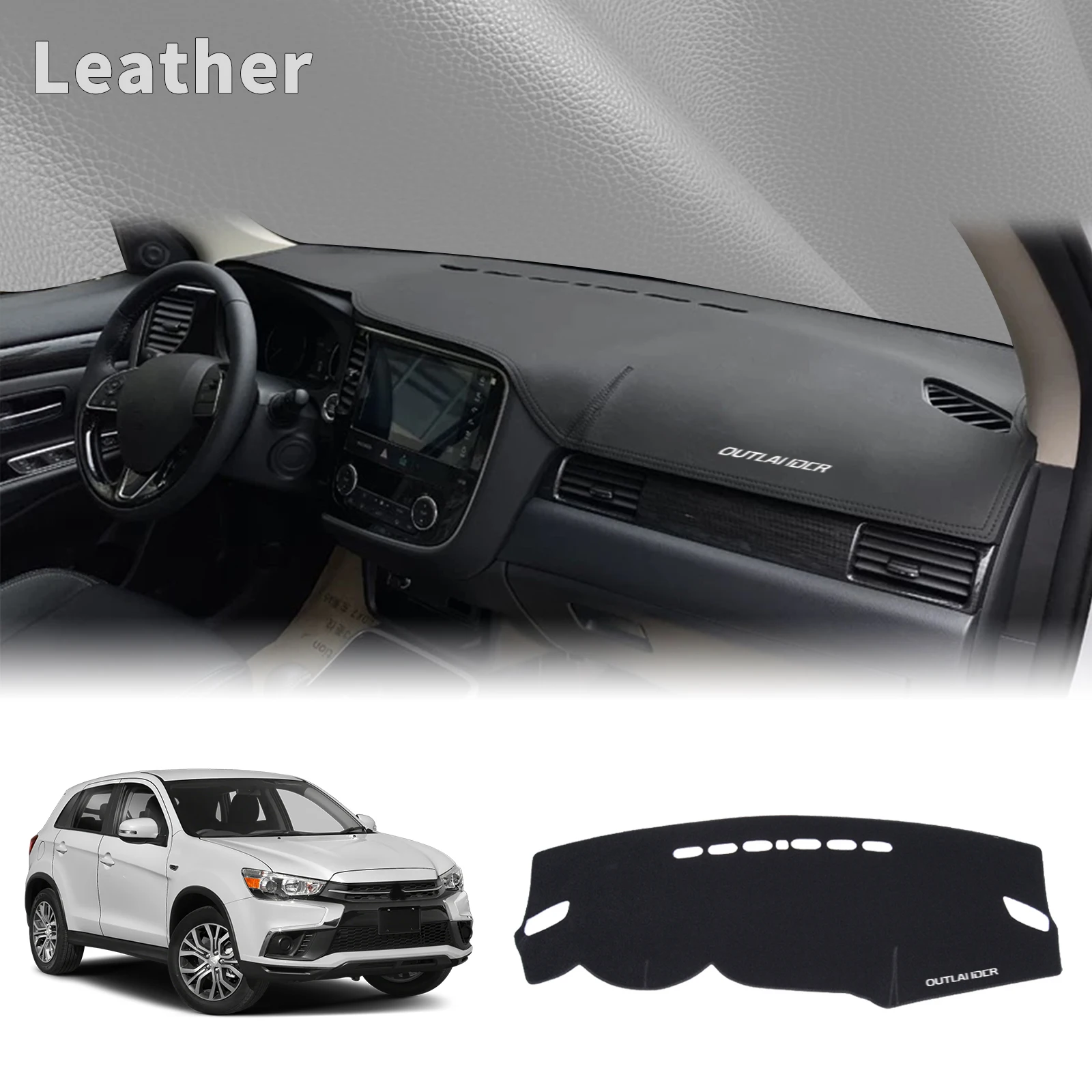 fit for Mitsubishi Outlander 2013 2014 2015-2021 Dashmat Dashboard Cover Pad DashMat Sunshade Protective Carpet Car Accessories
fit for Mitsubishi Outlander 2013 2014 2015-2021 Dashmat Dashboard Cover Pad DashMat Sunshade Protective Carpet Car Accessories