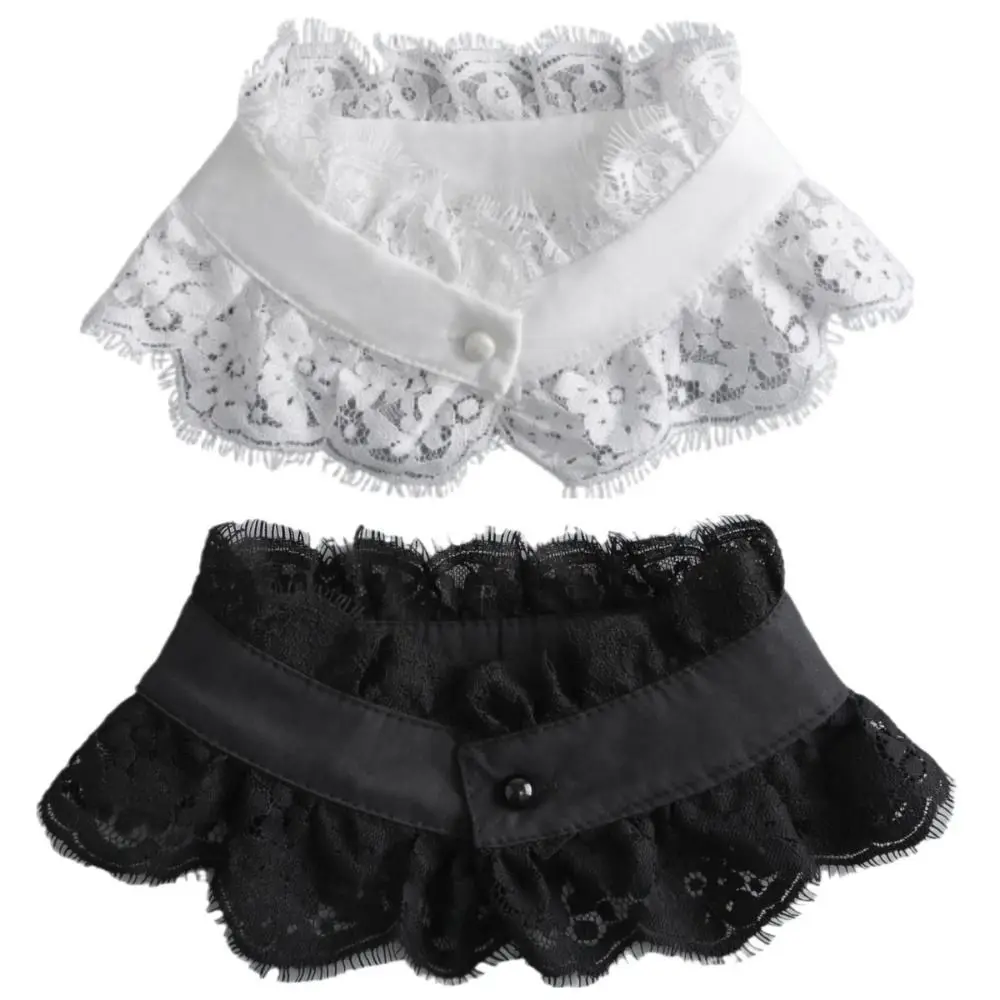 Shoulder Decoration Elegant Detachable Lapel Collar Exquisite Classic Fake Lace Collar Sweet Capelet Lace Neckline Gift
Shoulder Decoration Elegant Detachable Lapel Collar Exquisite Classic Fake Lace Collar Sweet Capelet Lace Neckline Gift