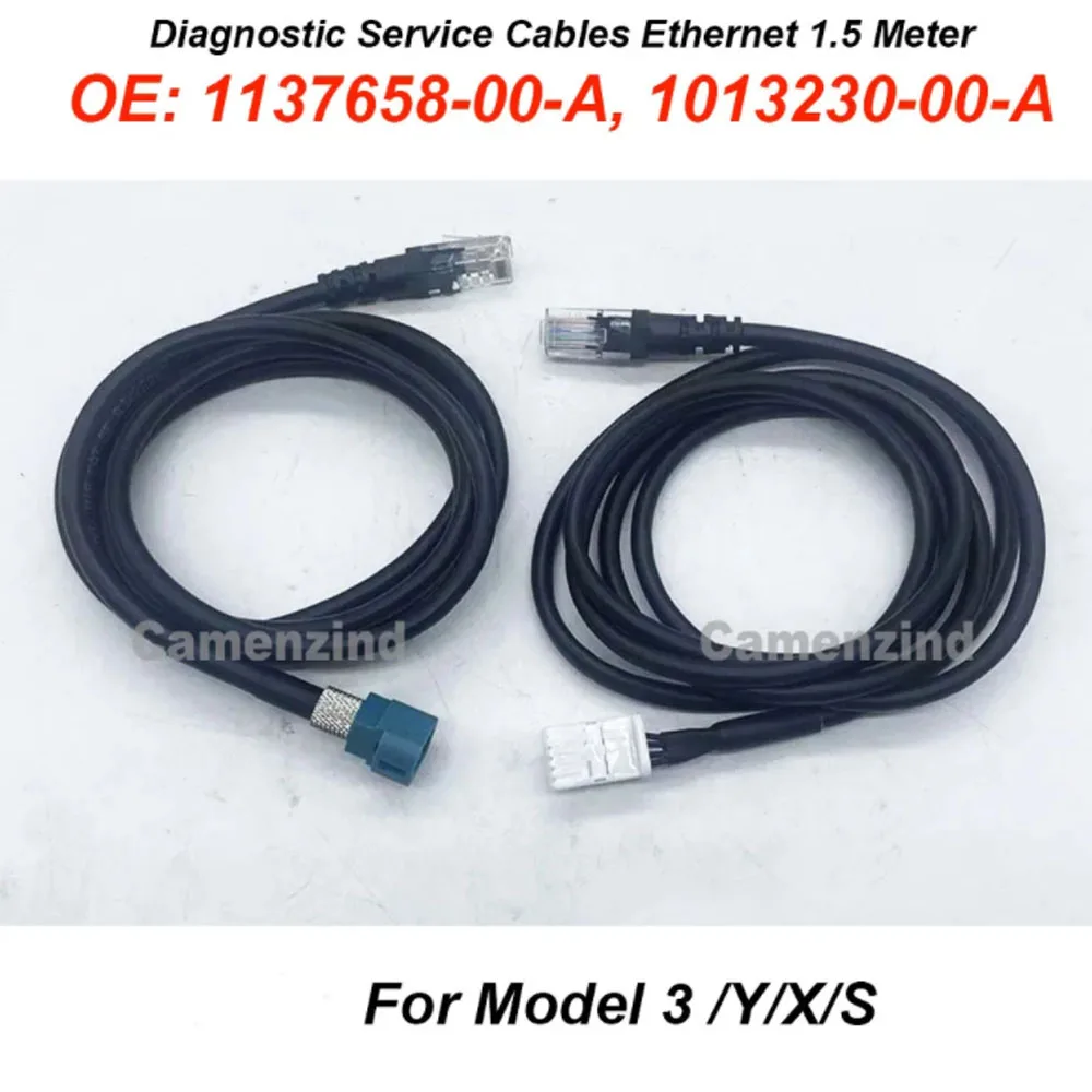 High Quality 1137658-00-A 1013230-00-A 1.5Meter Diagnostic Service Cables Ethernet For Toolbox Model 3/Y/S/X Repair Tool
High Quality 1137658-00-A 1013230-00-A 1.5Meter Diagnostic Service Cables Ethernet For Toolbox Model 3/Y/S/X Repair Tool