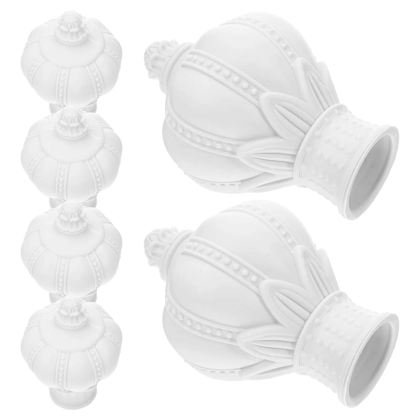 6Pcs Decorative Curtain Rod Ends 30-32mm Diameter Easy Install No Tools Needed Home Decor Accessory Decorative Window Finials
6Pcs Decorative Curtain Rod Ends 30-32mm Diameter Easy Install No Tools Needed Home Decor Accessory Decorative Window Finials
