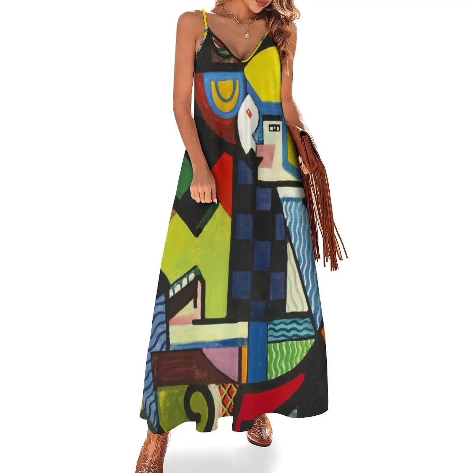 Daughter in a Rocker Sleeveless Dress Woman's evening dress beach dresses clothes for women Dress
Daughter in a Rocker Sleeveless Dress Woman's evening dress beach dresses clothes for women Dress