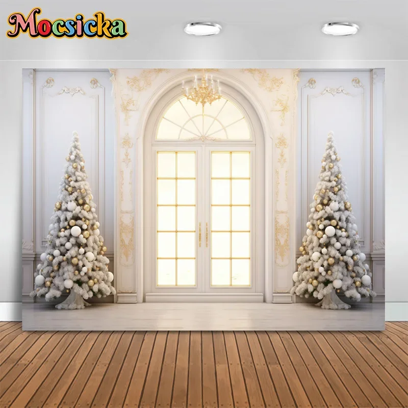 Mocsicka Xmas Photography Backdrop Christmas Tree Vintage Wall Decor Background New Year's Eve Party Portrait Banner Studio
Mocsicka Xmas Photography Backdrop Christmas Tree Vintage Wall Decor Background New Year's Eve Party Portrait Banner Studio