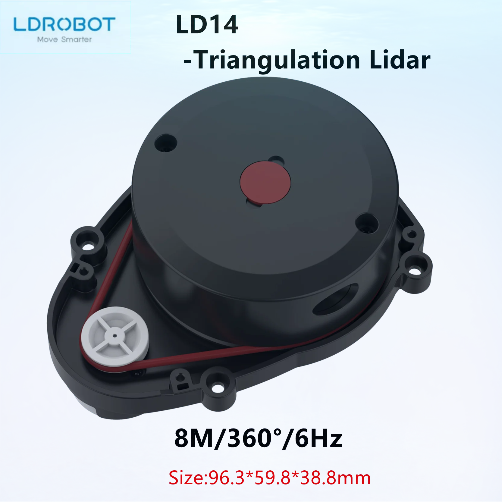 LDROBOT LD14 лазерный мини-радар треугольной формы, лидар-робот, обход препятствий, Автономная навигация и позиционирование
LDROBOT LD14 лазерный мини-радар треугольной формы, лидар-робот, обход препятствий, Автономная навигация и позиционирование