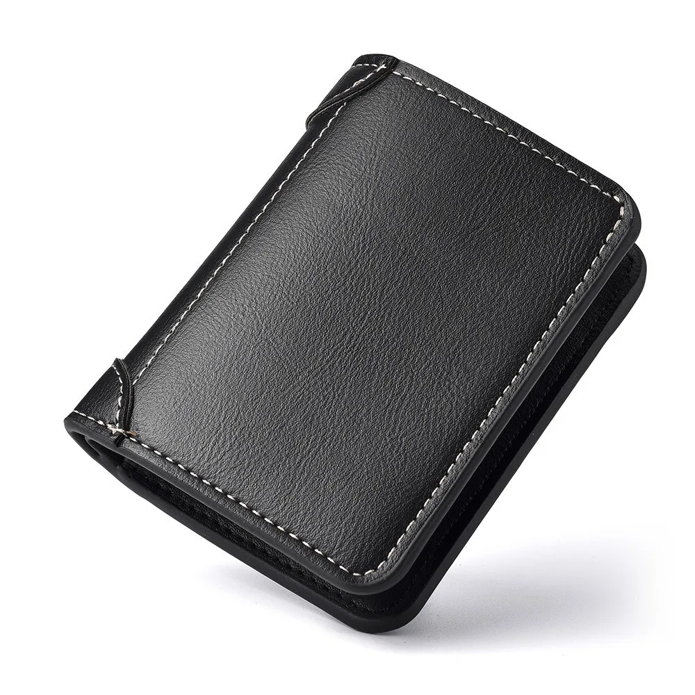 Vintage Thin Men Short Wallet Slim Foldable Wallet Business Clutch Bag Large Capacity Coin Purse PU Leather Card Holder Travel
Vintage Thin Men Short Wallet Slim Foldable Wallet Business Clutch Bag Large Capacity Coin Purse PU Leather Card Holder Travel