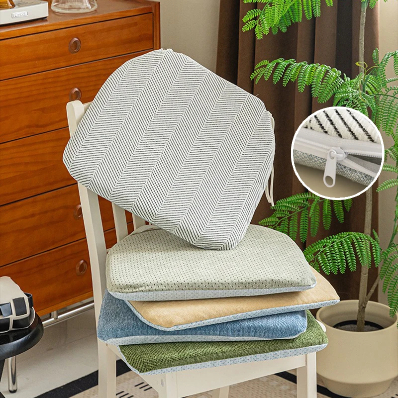 New Chenille Covered Sponge Seat Cushion Breathable All Season Use Anti Slip Pad with Ties for Office Salon Spa Car Home Chair
New Chenille Covered Sponge Seat Cushion Breathable All Season Use Anti Slip Pad with Ties for Office Salon Spa Car Home Chair
