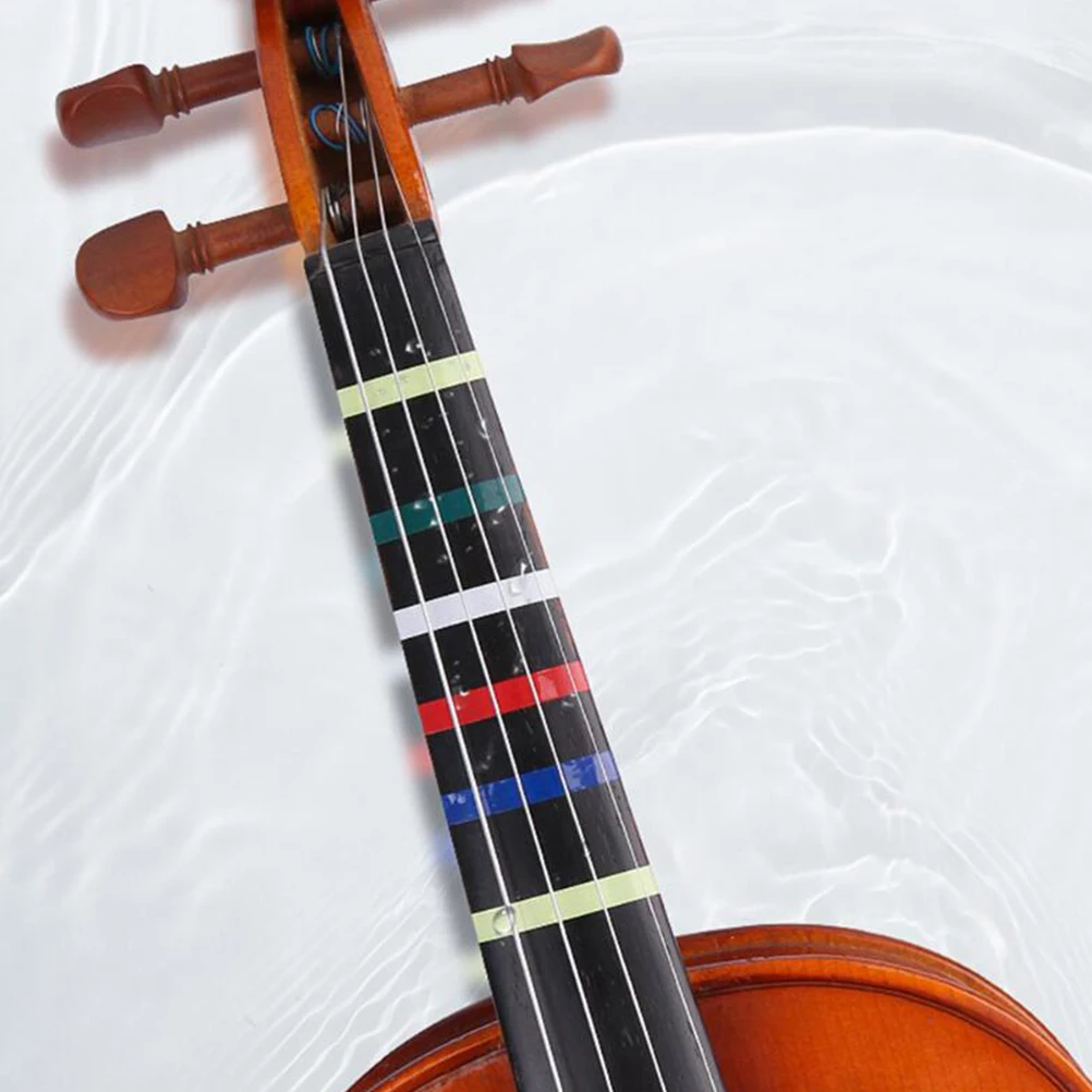 8 Pcs Violin Fingerboard Stickers PVC Material Self Adhesive Universal Note Tape For Musical Instruments Beginner Accessories
8 Pcs Violin Fingerboard Stickers PVC Material Self Adhesive Universal Note Tape For Musical Instruments Beginner Accessories