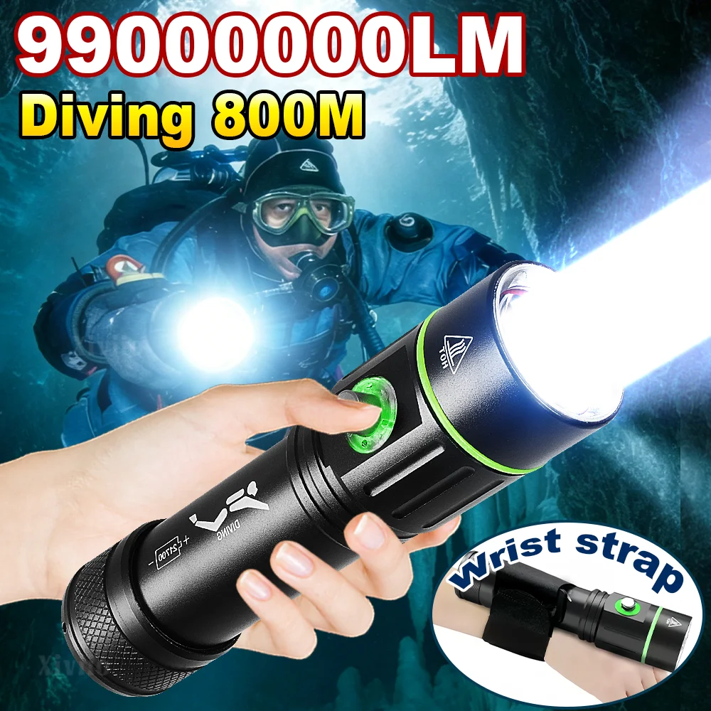 2026 Super Brights Professional Dive Flashlight Scuba Diving Flashlamp IPX8 Waterproof Spearfishing Lantern Submersible Lighting
2026 Super Brights Professional Dive Flashlight Scuba Diving Flashlamp IPX8 Waterproof Spearfishing Lantern Submersible Lighting